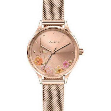 Oui & Me Bichette Orologio da donna al quarzo in acciaio inossidabile tono oro rosa ME010177