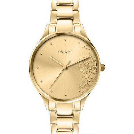 Orologio da donna al quarzo in acciaio inossidabile tono oro Oui & Me Petite Bichette ME010218