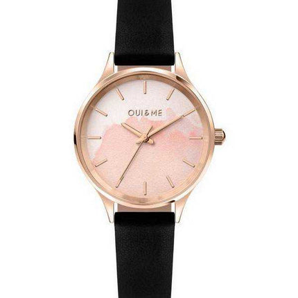Orologio da donna Oui & Me Bichette quadrante rosa cinturino in pelle quarzo ME010275