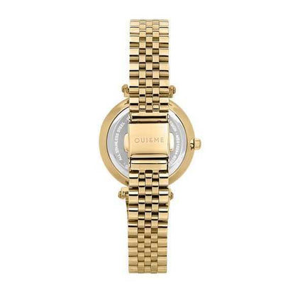 Oui & Me Etoile orologio da donna in acciaio inossidabile tono oro quadrante bianco al quarzo ME010295