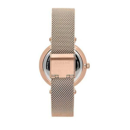 Oui & Me Etoile orologio da donna in acciaio inossidabile oro rosa quadrante bianco al quarzo ME010297