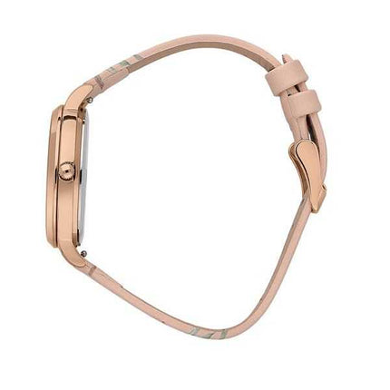 Oui & Me Fleurette in acciaio inossidabile quadrante bianco al quarzo ME010304 orologio da donna con bracciale extra