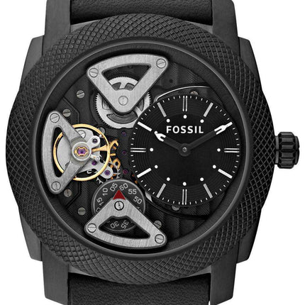Orologio da uomo Fossil Mechanical Twist Black Leather ME1121
