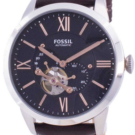 Orologio da uomo Fossil Townsman automatico con quadrante a cuore aperto ME3061