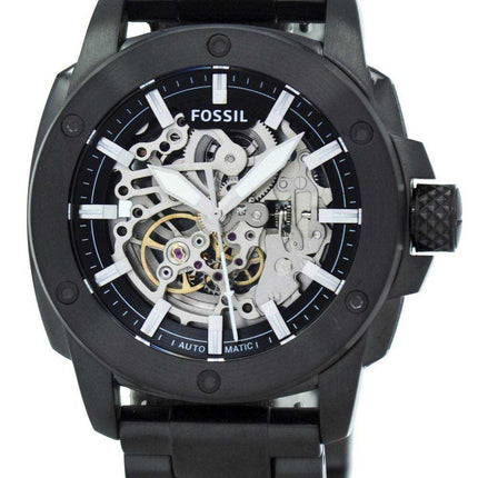 Orologio da uomo con quadrante scheletrato automatico modello ME3080 Fossil