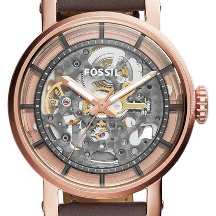 Fossil Original Boyfriend Automatic Skeleton Dial ME3089 - Orologio da donna
