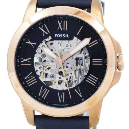 Orologio da uomo Fossil Grant Automatic Blu Scuro Quadrante ME3102