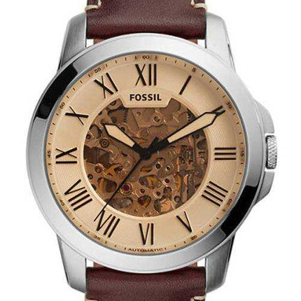 Orologio da uomo Fossil Grant Automatic Skeleton Dial ME3122