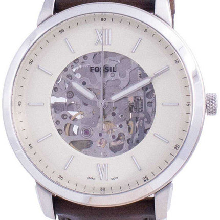 Orologio da uomo automatico con quadrante scheletrato Fossil Neutra ME3184