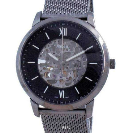 Orologio da uomo automatico ME3185 Fossil Neutra scheletro in acciaio inossidabile