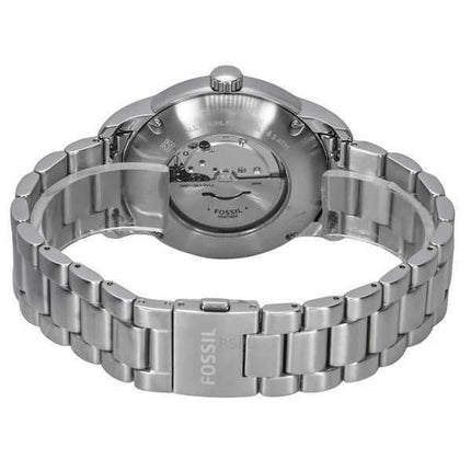 Orologio unisex automatico Fossil Heritage in acciaio inossidabile con quadrante verde ME3224