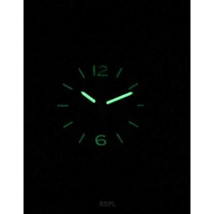 Orologio da uomo Fossil Heritage Luggage con cinturino in pelle e quadrante nero automatico ME3233