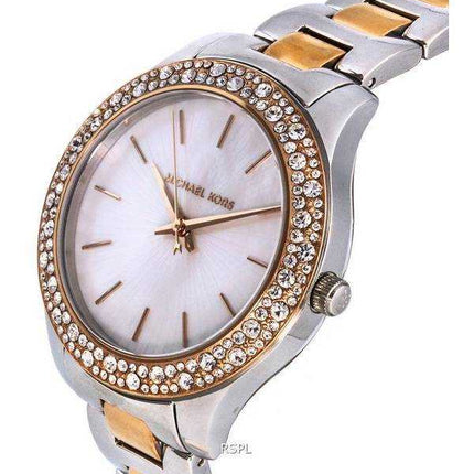 Orologio da donna Michael Kors Liliane Crystal Accents Quartz MK1048 con set regalo