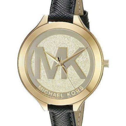 Orologio da donna Michael Kors Slim Runway Gold Dial MK2392