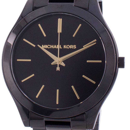 Michael Kors Slim Runway quadrante nero MK3221 orologio da donna