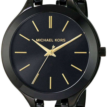 Michael Kors Slim Runway quadrante nero MK3317 orologio da donna