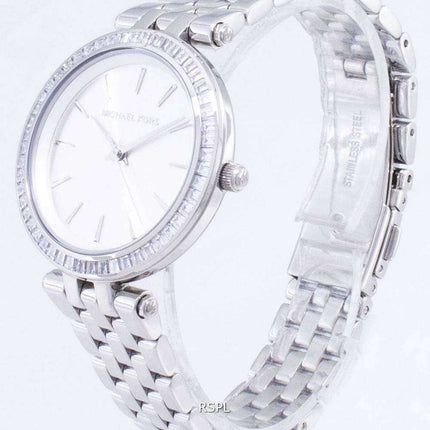Michael Kors Petite Darci quadrante argentato in acciaio inossidabile MK3364 orologio da donna