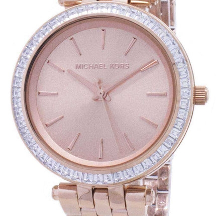 Michael Kors Mini Darci Crystals Rose Gold Tone MK3366 Orologio da donna
