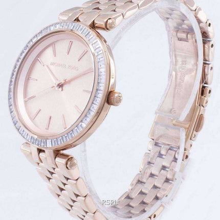 Michael Kors Mini Darci Crystals Rose Gold Tone MK3366 Orologio da donna