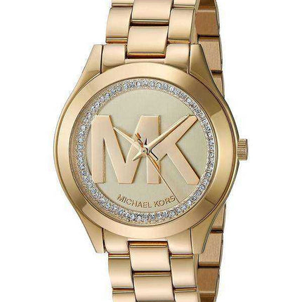 Orologio da donna Michael Kors Mini Slim Runway Crystal Quartz MK3477