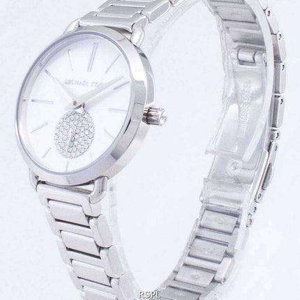 Michael Kors Petite Portia Quartz Diamond Accent MK3837 Orologio da donna