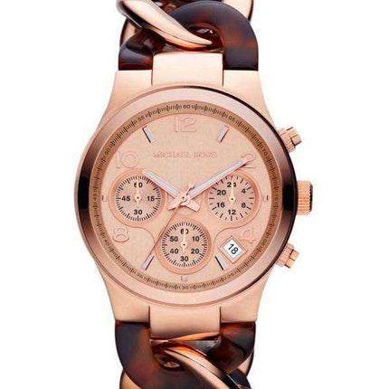 Michael Kors Runway Tortoise Twist Chain Link MK4269 Orologio da donna