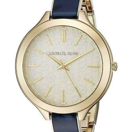 Orologio da donna Michael Kors Slim Runway Gold Dial MK4309