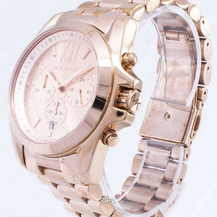Michael Kors Bradshaw Chronograph Rose Gold-tone MK5503 Orologio da donna
