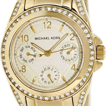 Michael Kors Chronograph Mini Blair Gold Tone MK5639 Orologio da donna