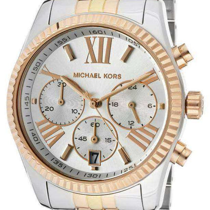 Orologio da donna Michael Kors Lexington Tri-Tone MK5735 con cronografo