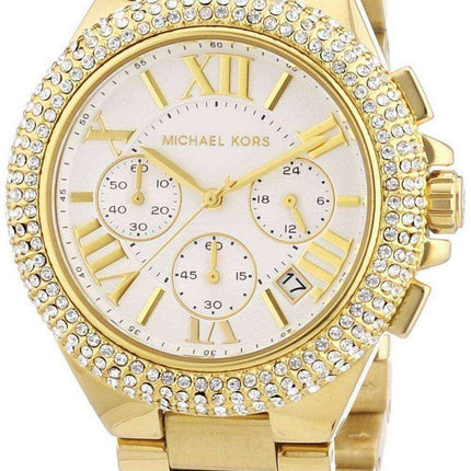 Michael Kors Camille Chronograph Gold-Tone Crystals MK5756 Orologio da donna