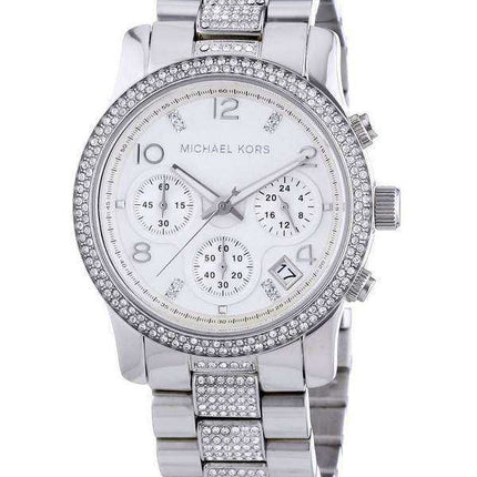 Orologio da donna Michael Kors Runway Chronograph Crystals MK5825