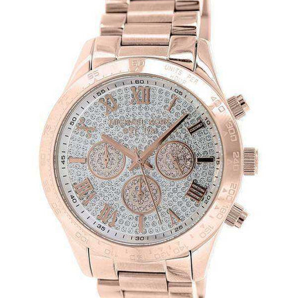 Michael Kors Layton Cronografo Crystal Pave Dial MK5946 Orologio da donna