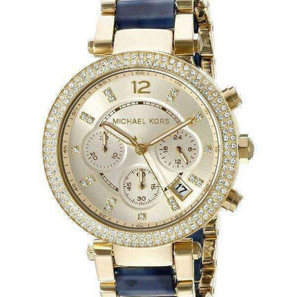 Orologio da donna Michael Kors Parker multifunzione con quadrante champagne MK6238