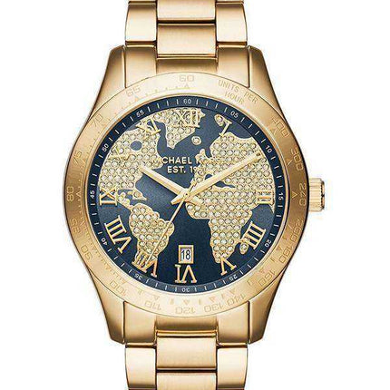 Michael Kors Layton Crystal Pave Quartz MK6243 Orologio da donna