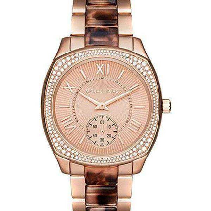 Michael Kors Bryn in oro rosa con cristalli accentati per orologio da donna MK6276