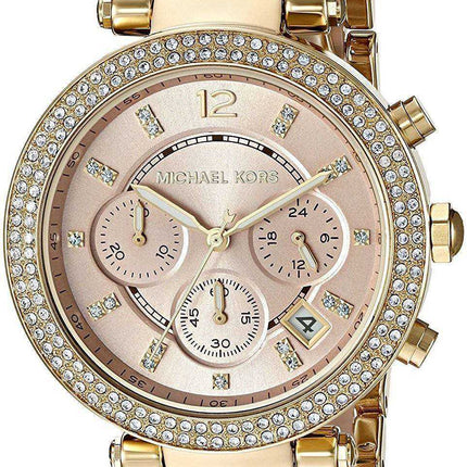 Michael Kors Parker Chronograph Quartz Diamond Accent MK6326 Orologio da donna