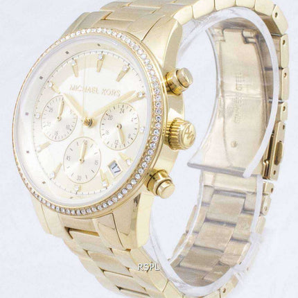 Michael Kors Ritz Chronograph Quartz Diamond Accents MK6356 Orologio da donna
