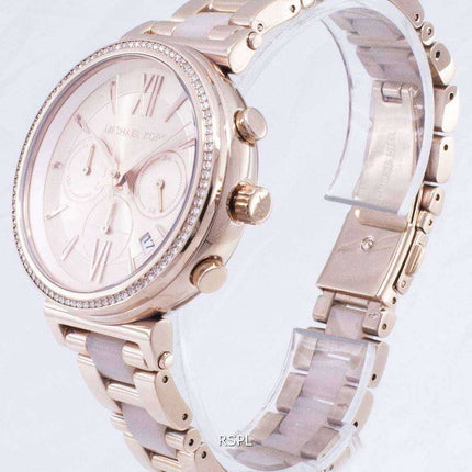 Michael Kors Sofie Chronograph Quartz Diamond Accent MK6560 Orologio da donna