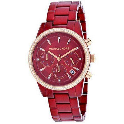 Orologio da donna al quarzo Michael Kors Ritz MK6665 con accenti di diamanti