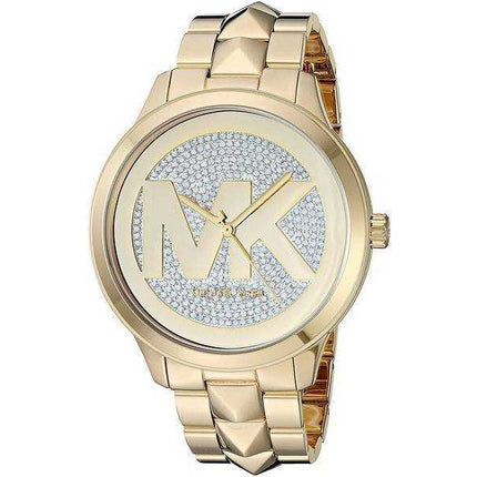 Orologio da donna Michael Kors Runway Mercer MK6714 Diamond Accents al quarzo