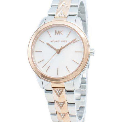Orologio da donna Michael Kors Runway Mercer MK6717 Diamond Accents al quarzo