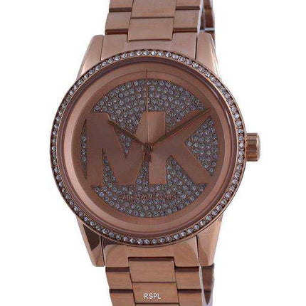 Orologio da donna Michael Kors Ritz Diamond Accent in acciaio inossidabile al quarzo MK6863
