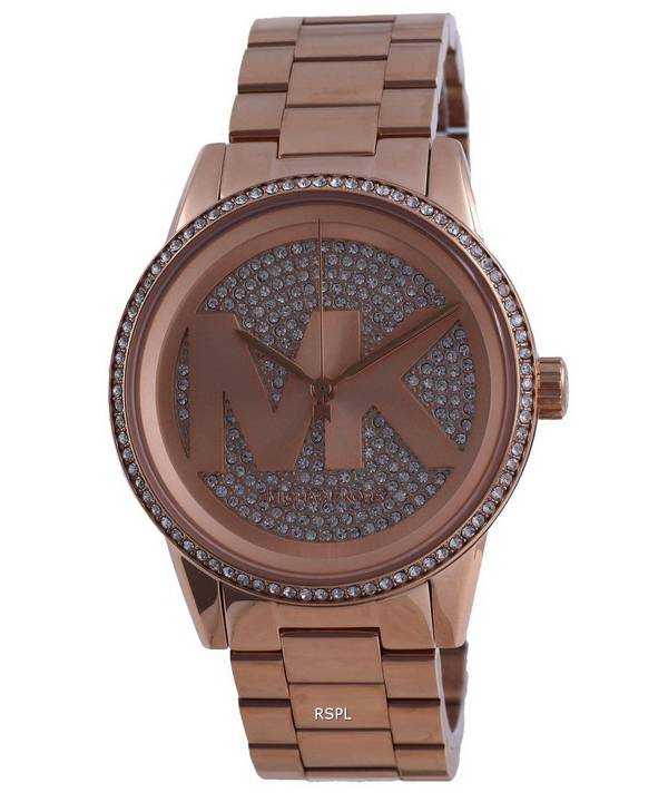 Orologio da donna Michael Kors Ritz Diamond Accent in acciaio inossidabile al quarzo MK6863