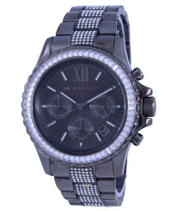 Orologio da donna Michael Kors Everest Chronograph in acciaio inossidabile al quarzo MK6974 100M
