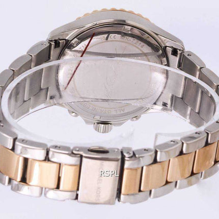 Orologio da donna Michael Kors Everest cronografo quadrante bianco quarzo MK7214