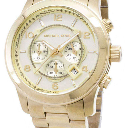 Orologio unisex Michael Kors Gold-Tone Runway MK8077