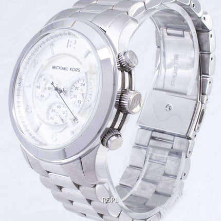 Orologio da uomo Michael Kors Silver Runway MK8086