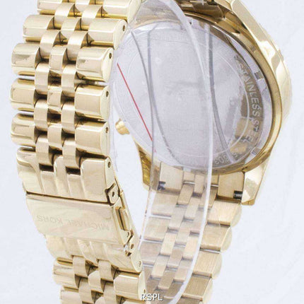 Michael Kors Cronografo Lexington quadrante nero Gold-tone MK8286 Orologio da uomo