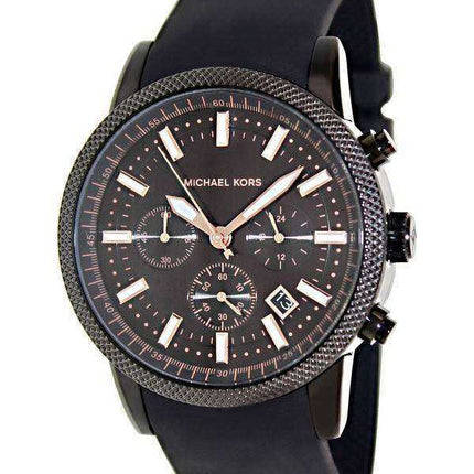 Orologio da uomo Michael Kors Scout Cronografo quadrante nero MK8317